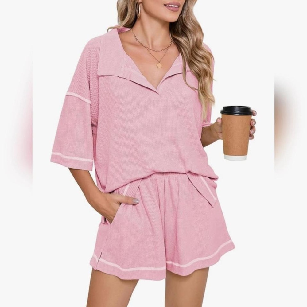 Pink Queen Womens 2 Piece Lounge Set Size L